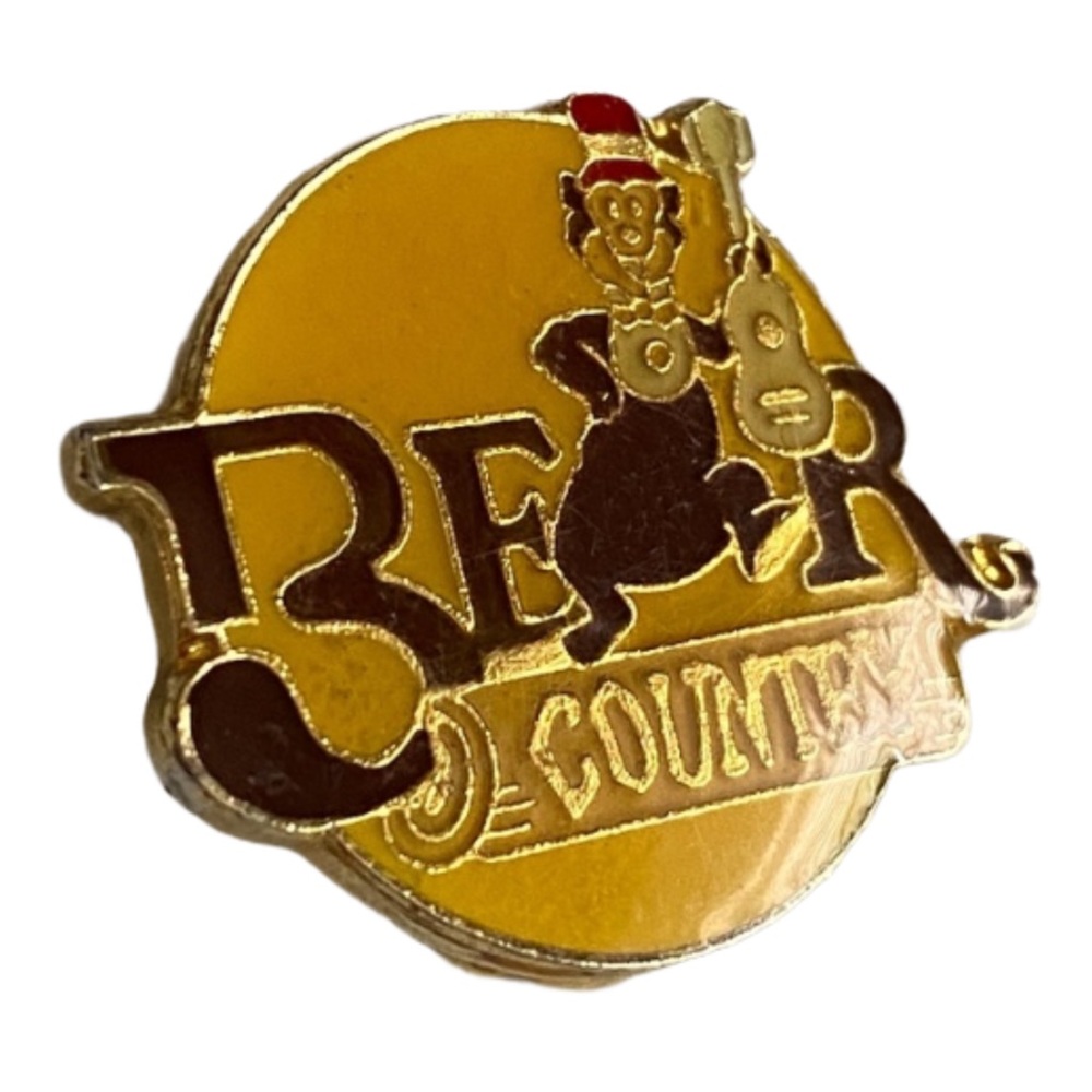 Vintage "Bear Country" Disney Park Collectible Pin